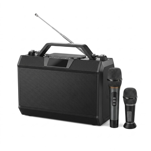 LN5216Mic Barre de son sans fil à énergie solaire avec antenne télescopique, radio, audio de voyage extérieur, vente en gros - Product Image 3