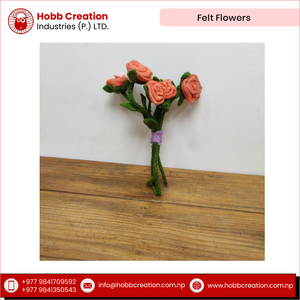 Tùy chỉnh thanh lịch len nhỏ cảm thấy hoa chất lượng cao handmade trang trí tường cho tốt nghiệp Halloween phục sinh-Làm cho thiết kế của riêng bạn - Product Image 5