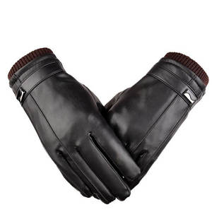 Gants de conduite en cuir véritable noir pour hommes les plus demandés, gants de course et de moto personnalisés de qualité supérieure à vendre, élégants - Product Image 1