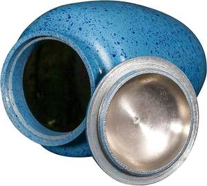Urna de cremación para adultos de calidad superior del fabricante indio para cenizas humanas Urna de recuerdo de metal buscada en todo el mundo al mejor precio - Product Image 1