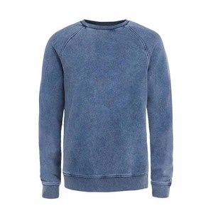 Sweat-shirt surdimensionné en tissu 100% coton délavé à l'acide personnalisé pour hommes pour l'hiver - Product Image 6