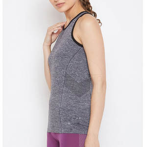 Débardeur en coton grande taille pour femmes, vêtements de sport d'entraînement d'été respirants et confortables avec logo personnalisé motif solide - Product Image 3