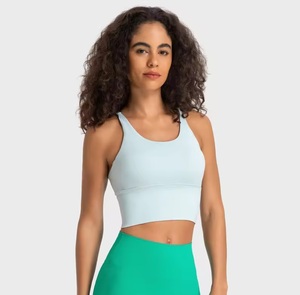 Camisas de entrenamiento para mujer, camisetas de manga corta de compresión atlética de secado rápido para Yoga y gimnasio, camisetas de Yoga ajustadas para gimnasio - Product Image 1