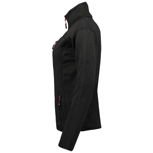 Veste en polaire à col montant confortable à fermeture éclair, coupe moderne, vêtements de voyage pour femmes, tendance, douce, chaude, coupe décontractée - Product Image 4