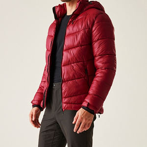 Fabricant pakistanais Fournisseur de nouvelles vestes d'hiver matelassées simples et unies de couleur unie personnalisées imperméables pour hommes - Product Image 4