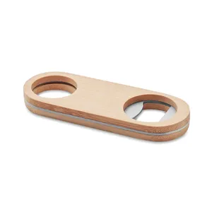 Ouvre-bouteille en bambou personnalisé VALBAMPER, tire-bouchon de qualité supérieure, gadgets - Product Image 5