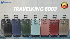 Travel Tow Trolley Bag Suitcase 8003 Pc Aluminum <b>Frame</b> Case Luggage Metal Logo Suitcase Luggage Sets Carton Box Manufacturer - Product Image 2