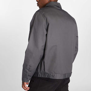 Vente en gros Veste en toile de coton Veste de corvée à fermeture éclair Veste de travail pour hommes 2025 Vêtements d'hiver pour hommes Nouvelle arrivée - Product Image 2