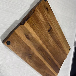 Planche à découper rectangulaire multifonction en bois d'acacia à grain traversant Bloc à découper Fruits Légumes au prix le plus bas - Product Image 1