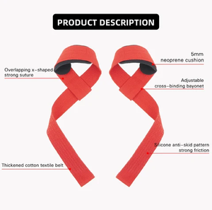 Muñequera Delgada Elástica de Algodón/Poliéster/Nailon con Cintas de Compresión Impresas por Transferencia de Calor, Color y Logotipo Personalizados - Product Image 3