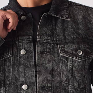 Private Label Best Selling <b>Men</b> Jeans <b>Jacket</b> <b>Light</b> Weight <b>Men</b> Jeans <b>Jacket</b> Low MOQ <b>Men</b> Jeans <b>Jacket</b> - Product Image 4