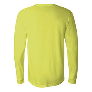 Bella Canvas 3501 T-shirts unisexes en jersey uni à manches longues en trois mélanges - Product Image 6