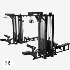 Attrezzatura Fitness per Allenamento di Forza, Stazione Multifunzione per Palestra, Sistema di Allenamento Completo a 8 Stazioni - Product Image 1