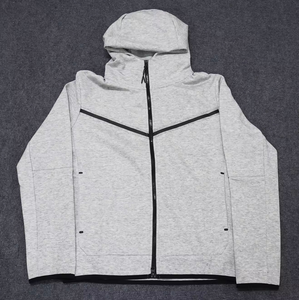 Conjunto Deportivo de Dos Piezas para Hombre Windrunner, Sudadera con Capucha y Cremallera, Felpa Técnica, Estampado, Ecológico, Transpirable, para Invierno - Product Image 5