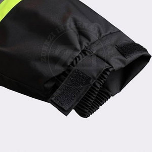 Combinaisons de sécurité haute visibilité respirantes, imperméables, de classe 1 ANSI, avec logo personnalisé, fabriquées en usine - Product Image 3