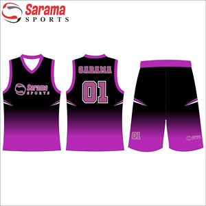 Uniforme de basket-ball personnalisé de qualité fournisseur, uniforme de basket-ball avec logo par sublimation, - Product Image 1