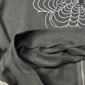 Sweats à capuche personnalisés sweat à capuche avec fermeture éclair et bulle avec logo personnalisé sweat à capuche avec fermeture éclair vierge sweatshirts à capuche personnalisés et lourds pour hommes - Product Image 4