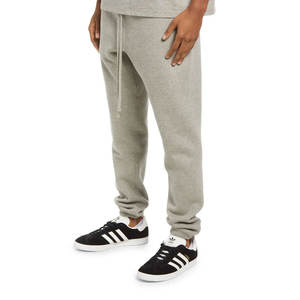 Jogging en molleton pour homme, style streetwear, coupe droite, respirant, coton, taille mi-haute, taille élastique, vente en gros - Product Image 3