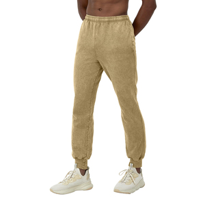 OEM personalizado pantalón de chándal Activewear tela de algodón colección de invierno relajado y cómodo pantalones de chándal para los hombres - Product Image 3