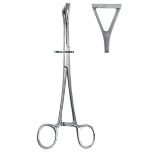 Cao cấp hướng dẫn sử dụng duval phổi giữ kẹp thép không gỉ nắm giữ đáng tin cậy dụng cụ phẫu thuật cho Mô phổi thao tác - Product Image 1