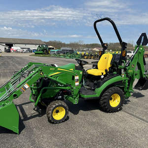 Tractor agrícola compacto Johnn Dee.ree 1025R 4WD 90HP con caja de cambios de motor y bomba-Duradero eficiente de alta calidad - Product Image 1