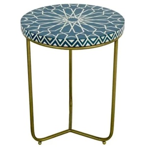 Tiêu chuẩn cao chất lượng tùy chỉnh hình dạng và kích thước handmade trang trí kim loại Bàn cà phê nhà hàng cafe trang trí nội thất - Product Image 3