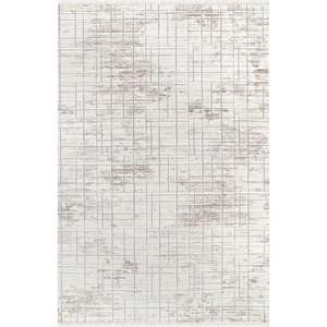 Alfombra Netline BI002, Diseño Moderno Bristol, Color Crema, 100% Acrílico, No Desprende Pelusa, Fácil de Limpiar, Duradera, para Dormitorio y Estudio, Home Depot - Product Image 3