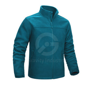 Veste en molleton pour homme, sur mesure, prix d'usine, haute qualité, coton/polyester, fermeture éclair personnalisée, étiquette privée - Product Image 4