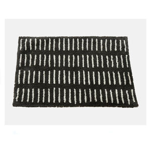 Tapis de bain en coton tufté à haute contournure, élégants, confort ultime, durabilité, tailles personnalisées, pour la maison et l'hôtel, réversibles, lavables, modernes - Product Image 1