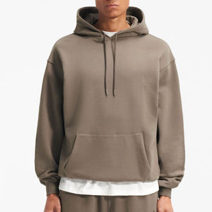 Custom Made 100% Cotton Polyester <b>Hoodies</b> for <b>Men</b> <b>Oversized</b> Heavyweight <b>Fleece</b> Streetwear Winter Uniform Pullover Fashion Bulk - Product Image 5