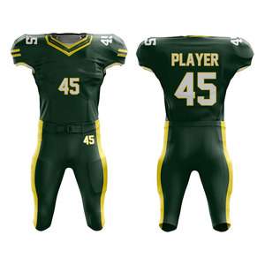 Uniforme de football américain confortable personnalisé, maillot de pratique d'impression par sublimation Football américain - Product Image 1