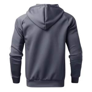 Survêtements de jogging unisexe en coton épais en molleton pour hommes survêtements décontractés avec logo personnalisé avec capuche ensemble sweat à capuche uni et joggers pour hommes - Product Image 5