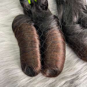 Una gran cantidad de paquetes de cabello rizado/hinchable/Pixie vietnamita al vapor cabello procesado sin enredos sin caída - Product Image 3