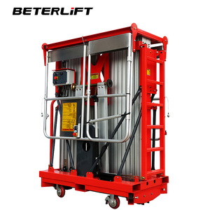 Plateformes élévatrices en aluminium de haute qualité, 12 m, à double colonne, pour l'intérieur, à vendre et à <span class=keywords><strong>louer</strong></span> - Product Image 4