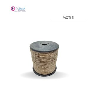 Fil Moti de qualité supérieure pour l'artisanat élégant Fil Moti de luxe avec effet perlé Collection de fils Moti vibrants et décoratifs doux - Product Image 2