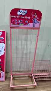 ชั้นวางจอแสดงผลและชั้นวางโลหะสำหรับซูเปอร์มาร์เก็ต - Product Image 2