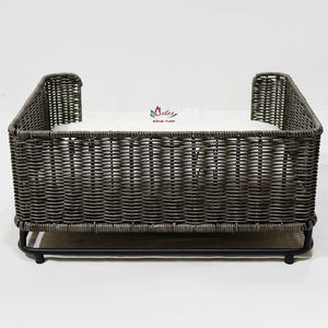 Artex Dong Thap Factory Casa de mascotas de ratán tejida a mano Muebles elegantes y duraderos para gatos y perros para uso en interiores y exteriores - Product Image 2