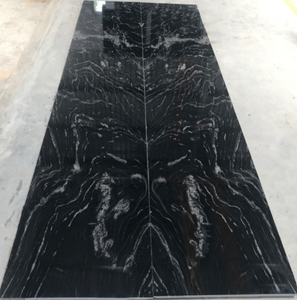 Azulejos de granito de lava negra de bosque Natural indio Premium, losas de Bookmatch para cocina, baño, escalera, paredes de sala de estar al aire libre - Product Image 4