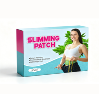 Patch Minceur Corporel Haute Efficacité, Service OEM, Patch Minceur Original à Base de Plantes pour le Nombril, Patch Amincissant pour le Ventre et la Perte de Graisse