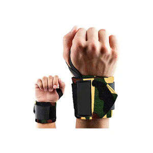 OEM High Quality Neoprene <b>Wrist</b> Straps Good Quality Cotton for <b>Weight</b> Lifting Thicker Fitness Safety Straps - Product Image 4