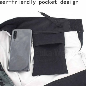 Pantalones cortos de agarre Unisex MMA tela Spandex estirable nueva sublimación logotipo personalizado BJJ ropa de lucha para gimnasio OEM artes marciales - Product Image 4