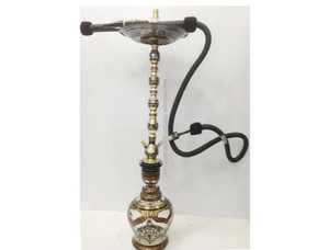 Hookahs Farida ทองเหลืองแข็งสามระดับชิชาเลานจ์ hookahs สูงอียิปต์พรีเมี่ยม - Product Image 3