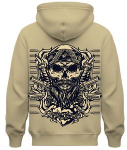 เสื้อฮู้ดสไตล์วินเทจลำลองสุดเท่สำหรับสตรีทแฟชั่น |   เสื้อสเวตเชิ้ตผ้าฟลีซพิมพ์ลายสำหรับผู้ชายและผู้หญิง 100% ผ้าฝ้าย เหมาะสำหรับฤดูหนาว - Product Image 1