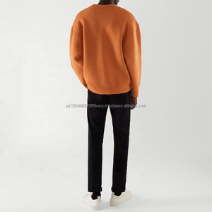 เสื้อสเวตเตอร์ถักสำหรับผู้ชาย ทำจากขนสัตว์แคชเมียร์ แฟชั่นฤดูหนาว แบบเรียบง่าย สั่งทำได้ เสื้อสเวตเตอร์คอกลมผู้ชาย เสื้อสเวตเตอร์แบบสวม - Product Image 4