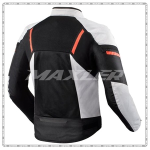 Vêtements de sport légers pour hommes approuvés CE Textile respirant veste courte pour moto équitation Protection imperméable coupe-vent - Product Image 6