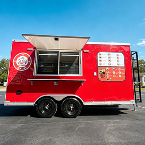 Camión <span class=keywords><strong>de</strong></span> Comida Rápida y Restaurante Móvil Totalmente Equipados, Carrito para Venta Ambulante <span class=keywords><strong>de</strong></span> Helados, Café, Té <span class=keywords><strong>de</strong></span> Burbujas, Hamburguesas, Pizza y Palomitas - Product Image 3