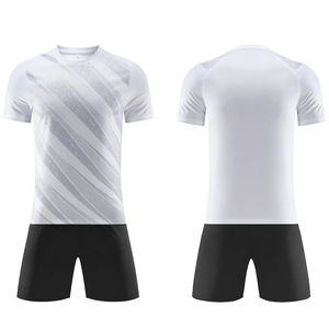 2025 Top Design Mankind maillot d'entraînement de Football personnalisé de haute qualité à manches courtes et Shorts uniforme Polyester tissu - Product Image 3