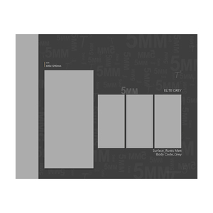 Usine de carreaux de sol rustiques Matt Style béton gris porcelaine de ciment Carreau de céramique rustique antidérapant - Product Image 4