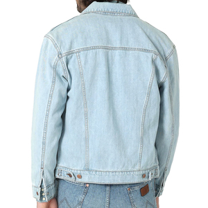 Custom Solid Colorful Plain Denim <b>Jacket</b> 2026 Slim Fit <b>Baseball</b> Designers <b>Jackets</b> Denim <b>Jacket</b> <b>for</b> <b>Men</b> Made in Pakistan OEM - Product Image 6