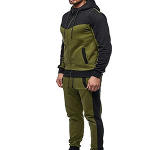 ชุดออกกำลังกายสำหรับผู้ชายชุดวิ่งออกกำลังกายน้ำหนักเบาระบายอากาศได้ดีมีซิปออกแบบได้ตามที่ต้องการ - Product Image 2